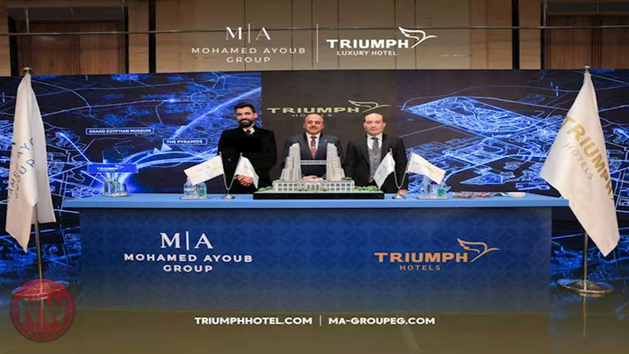 شراكة عقارية وفندقية لإطلاق مشروع "Triumph Pyramids Hotel" غرب القاهرة