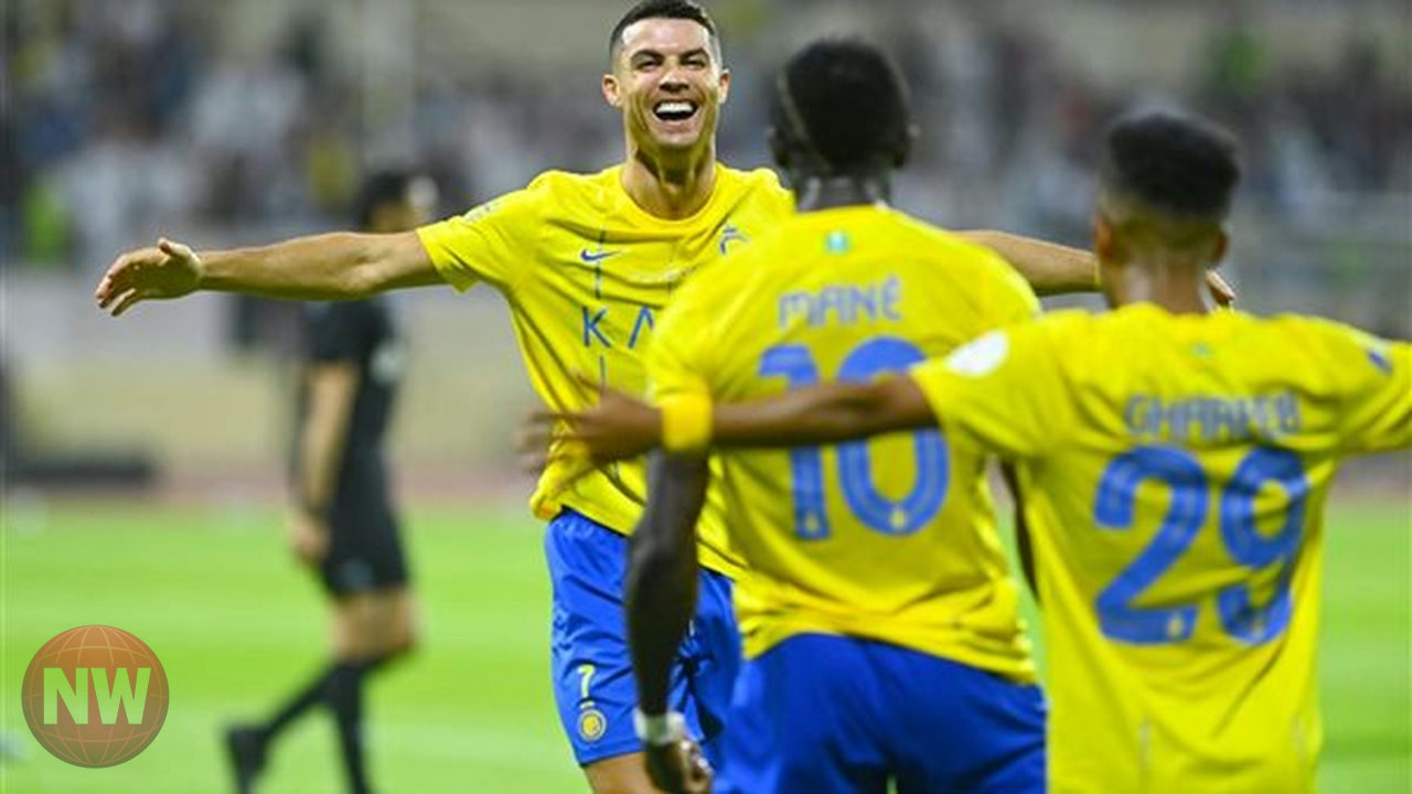 النصر يحسم القمة بخماسية أمام النجمة ورونالدو يسجل هدفين