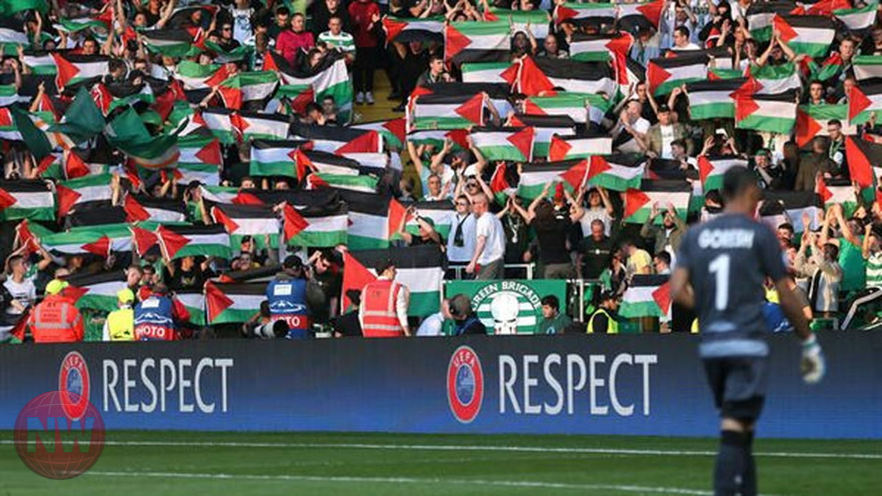 لاعبون ونجوم يرفعون علم فلسطين في احتفالات رياضية عالمية