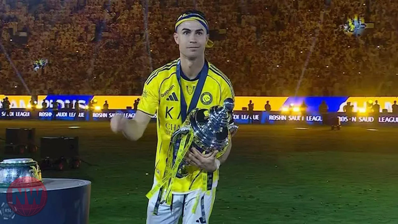 رونالدو يحتفل مع جماهير النصر بلقب الدوري السعودي بعد غياب 7 سنوات