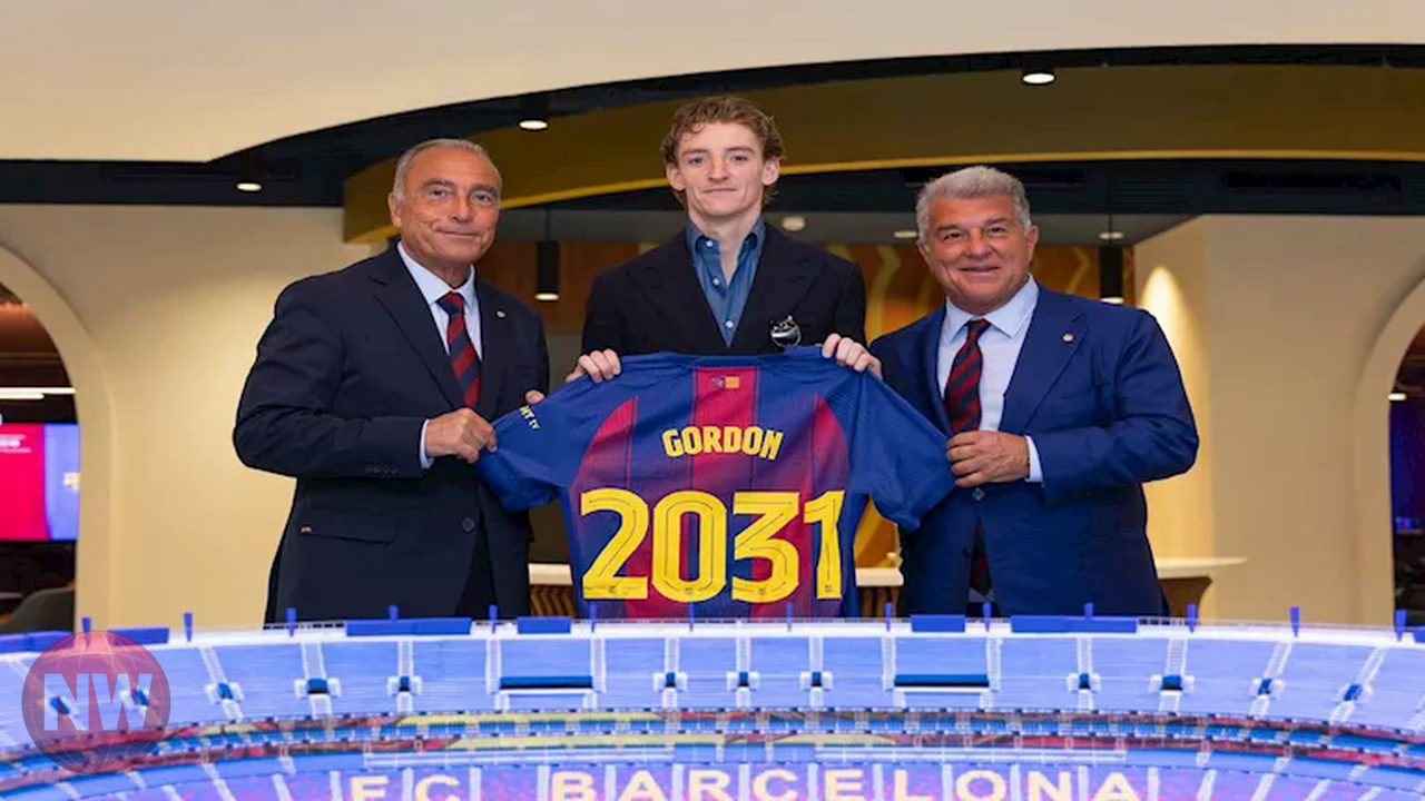 برشلونة يعزز هجومه بالتعاقد مع أنتوني جوردون من نيوكاسل
