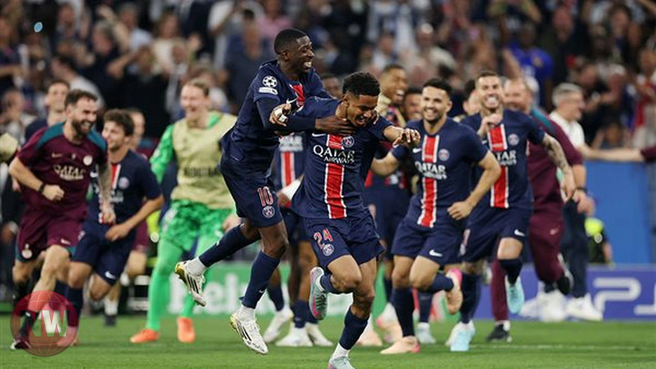 باريس سان جيرمان يهزم أرسنال بركلات الترجيح ويتوج بلقب دوري أبطال أوروبا