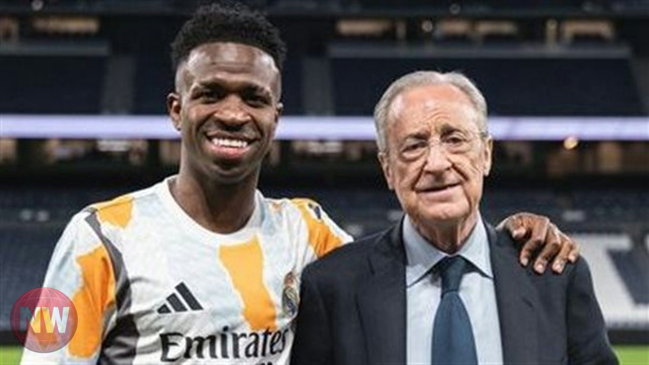 بيريز: مستقبل فينيسيوس مع ريال مدريد مفتوح واللاعب حاسم للفريق