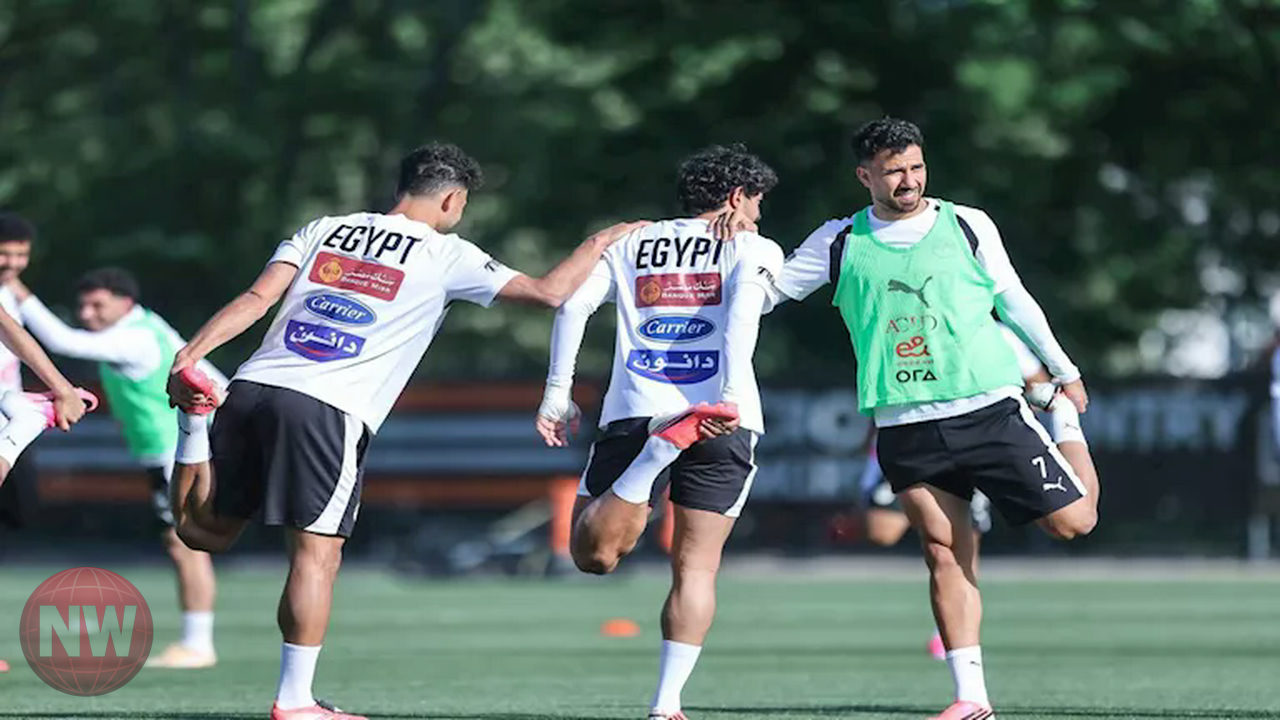 منتخب مصر يبدأ استعداداته لمواجهة البرازيل في أمريكا