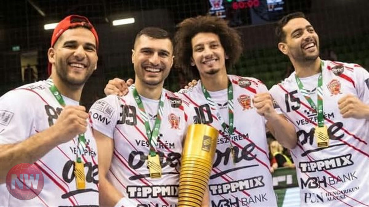 فيزبريم المجري يحصد الثنائية المحلية بمساهمة الرباعي المصري