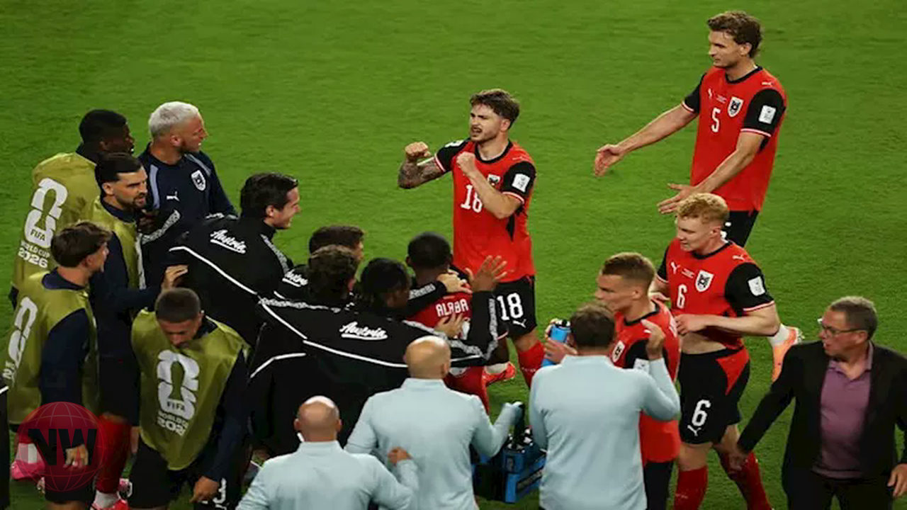 النمسا تتقدم على الأردن بهدف في الشوط الأول بكأس العالم 2026