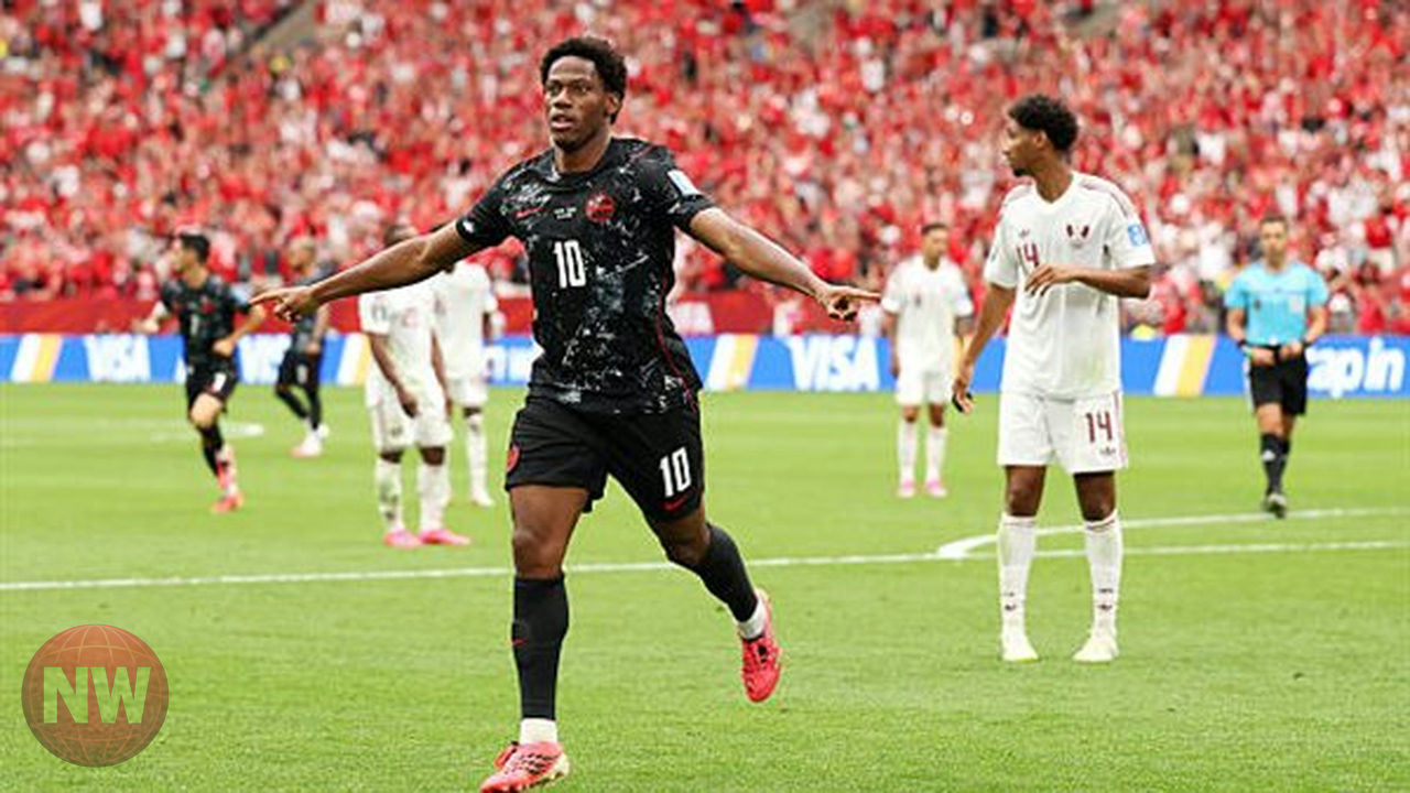 كندا تكتسح قطر بثلاثية في الشوط الأول بكأس العالم 2026