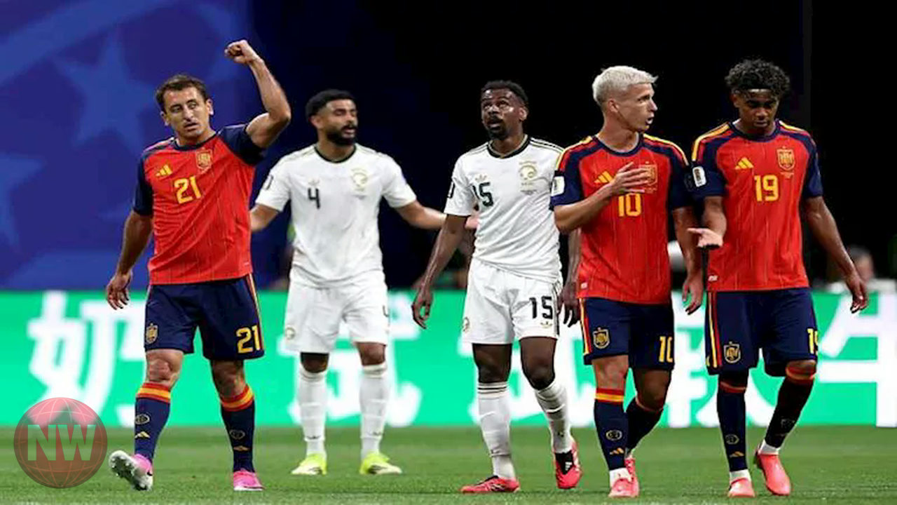 إسبانيا تسحق السعودية بخماسية نظيفة في كأس العالم