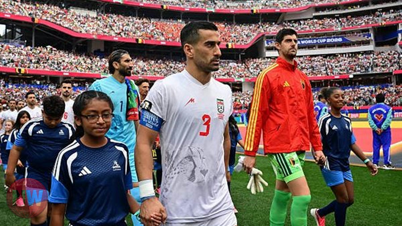 الشوط الأول بين بلجيكا وإيران ينتهي بالتعادل السلبي بكأس العالم 2026