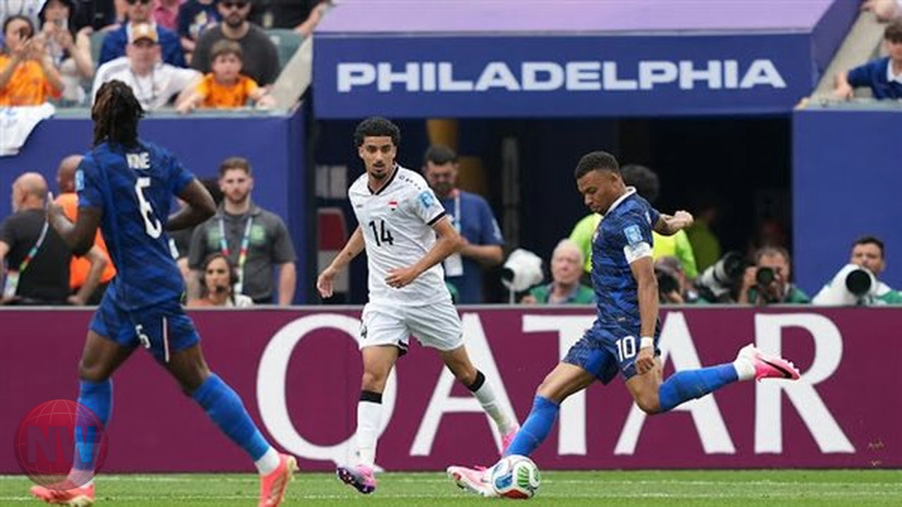 مبابي يقود فرنسا للتقدم بهدف مبكر أمام العراق في كأس العالم