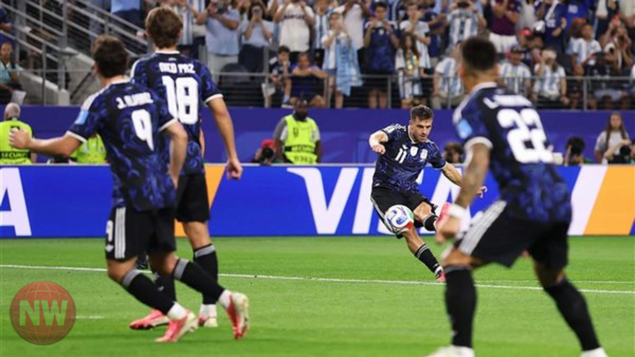 الأرجنتين تتقدم على الأردن بهدف مبكر في كأس العالم 2026