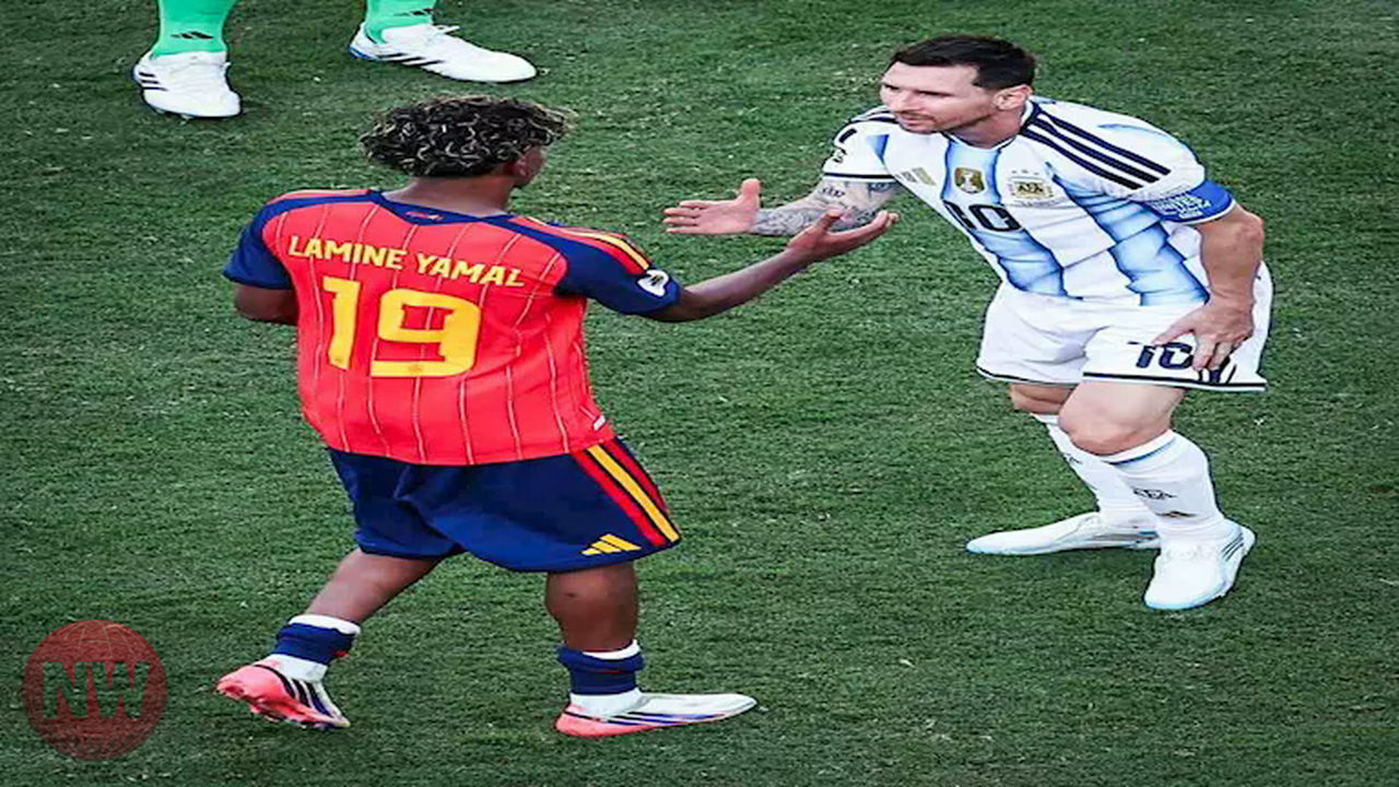 لامين يامال يواسي ميسي بعد خسارة الأرجنتين نهائي كأس العالم 2026
