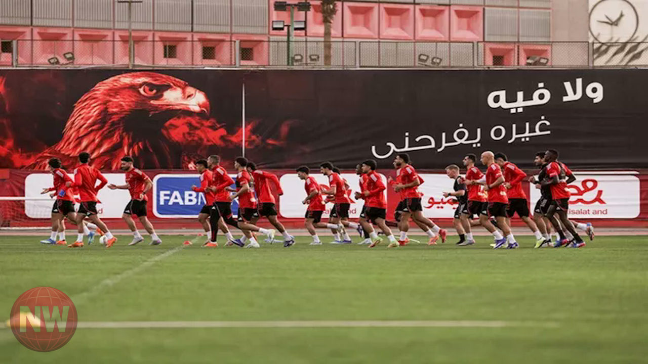 الأهلي يواصل تحضيراته لمواجهة سيراميكا كليوباترا في الدوري المصري