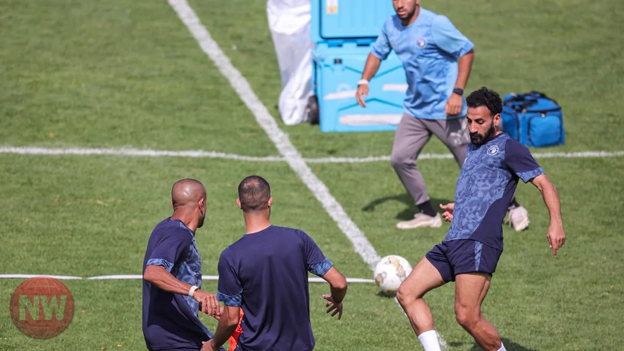 بيراميدز ينهي استعداداته لمواجهة جورماهيا الكيني