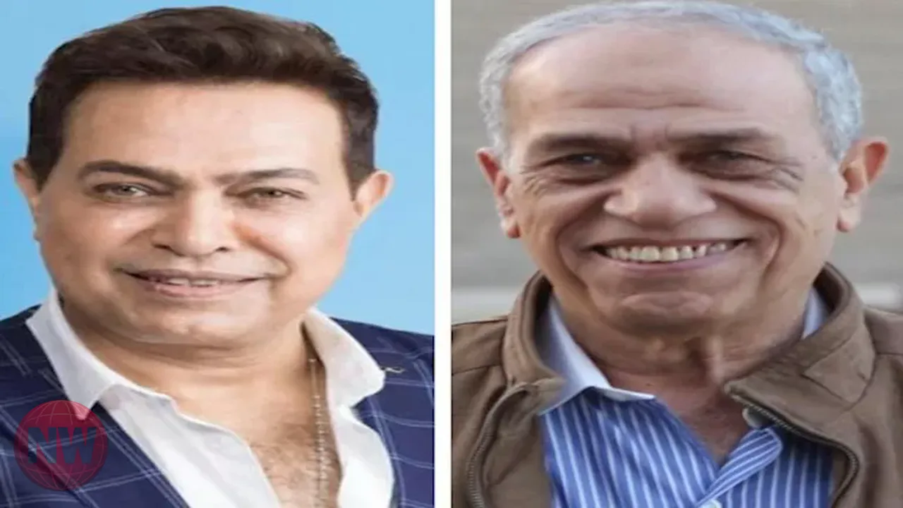 فيفي عبده تواسي المطرب حكيم في وفاة شقيقه اللواء كامل