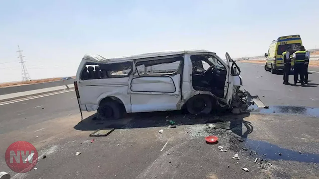 مصرع شخصين وإصابة آخرين في حادث انقلاب ميكروباص بالقاهرة