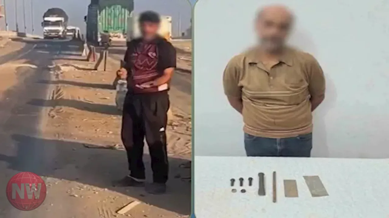 القبض على متهم بسرقة أجزاء حديدية من كوبري بدمياط