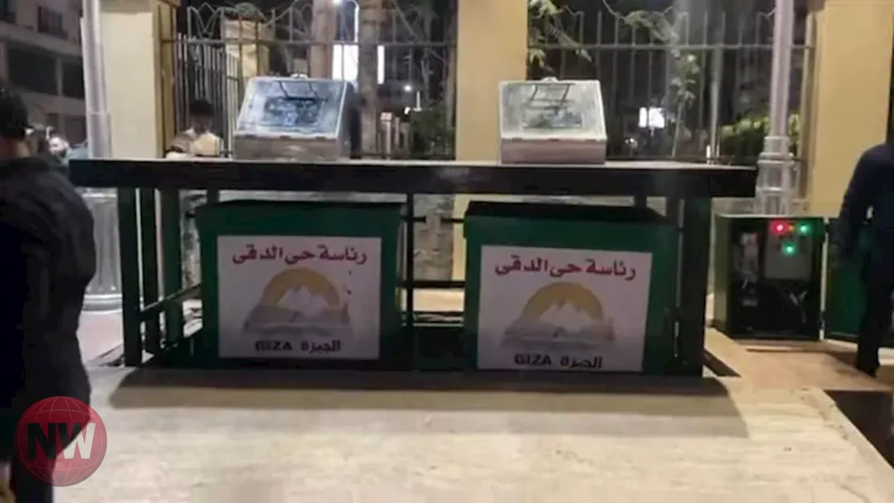 حي الدقي يبدأ تشغيل ماكينات استرداد العبوات الفارغة