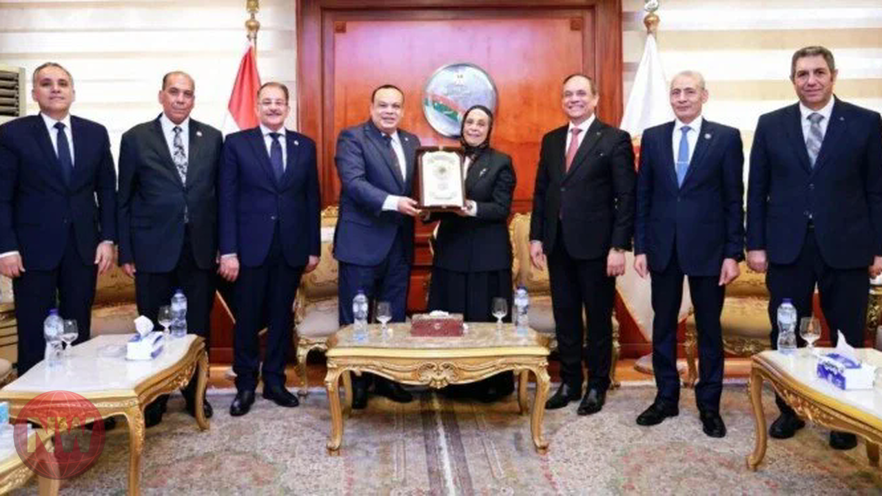رئيس الهيئة الوطنية للانتخابات يهنئ رئيسة النيابة الإدارية بمنصبها الجديد