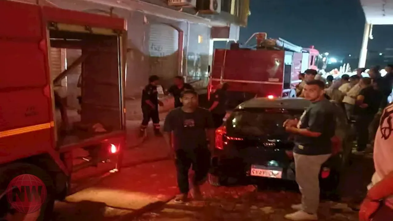 حريق يلتهم شقة سكنية في منطقة الفلل بمدينة بنها