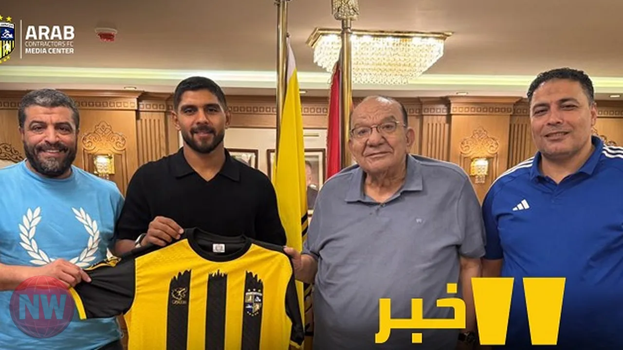 المقاولون العرب يتعاقد رسمياً مع المهاجم شادي حسين