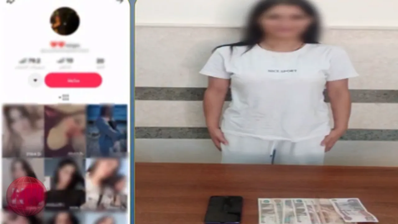 ضبط صانعة محتوى بتهمة نشر فيديوهات خادشة بجمصة