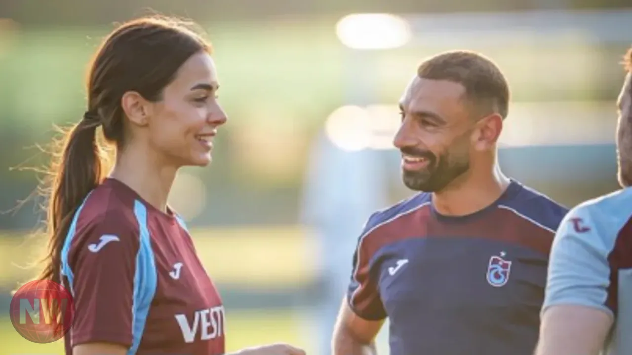 حقيقة صورة محمد صلاح مع فتاة طرابزون سبور