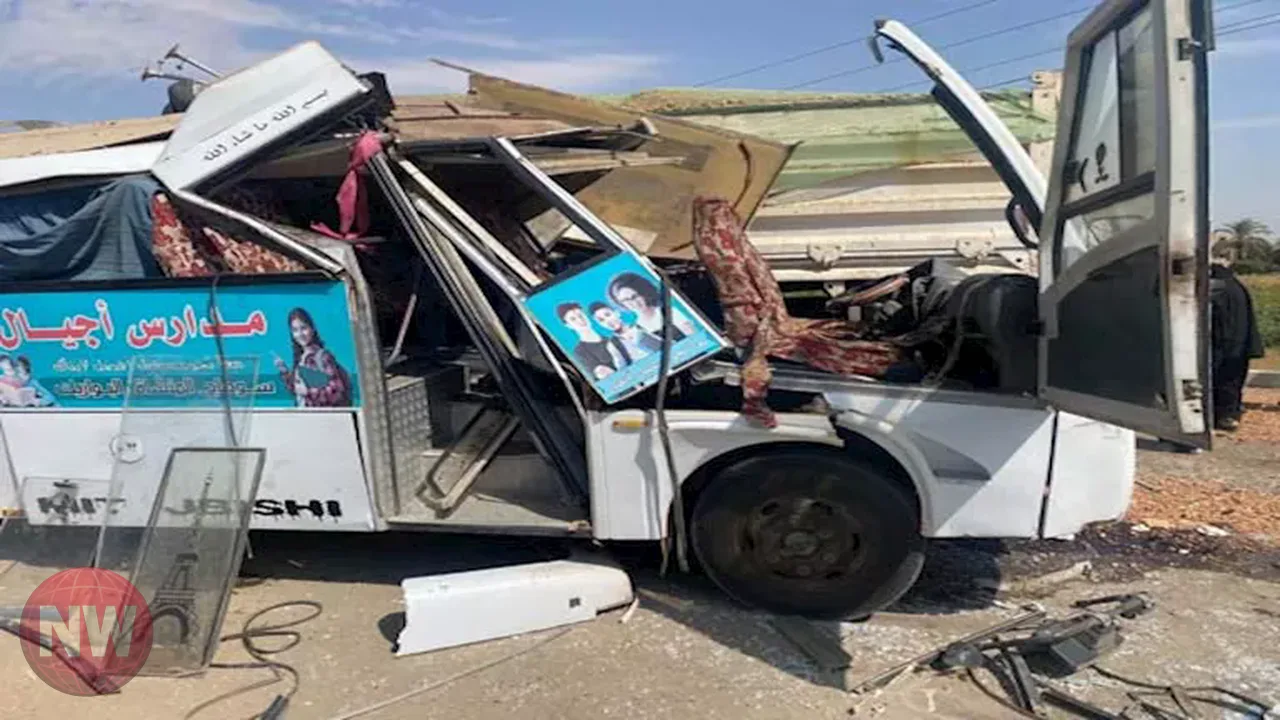 تحسن الحالة الصحية لمصابي حادث أتوبيس مدرسة بسوهاج