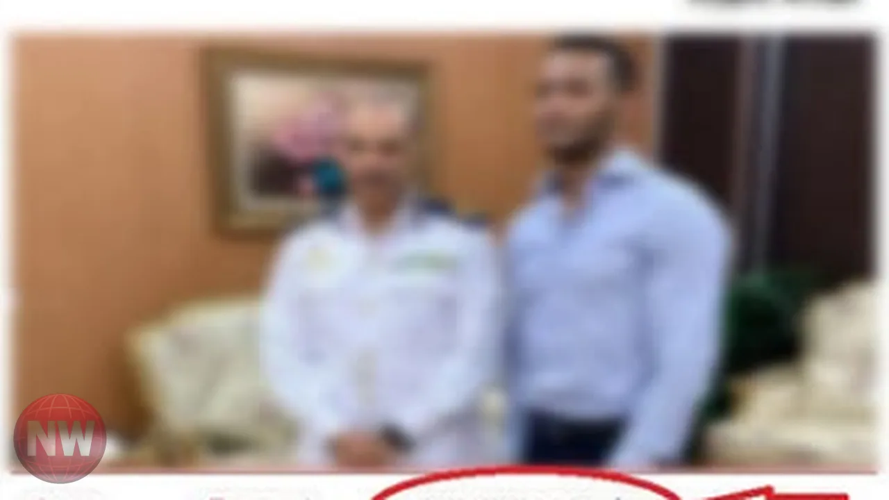 الداخلية توضح حقيقة صورة متداولة لضابط وفنان