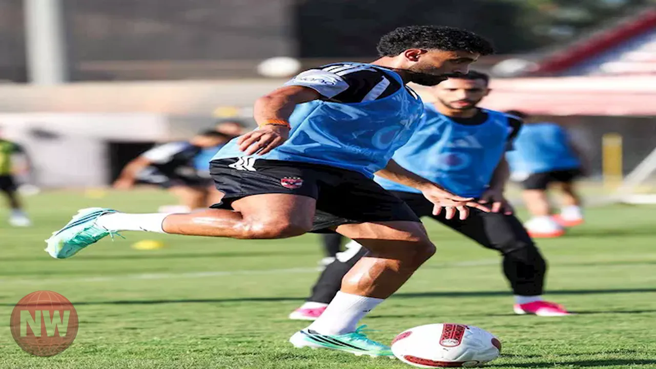 الأهلي يختتم استعداداته لمواجهة أبو قير للأسمدة