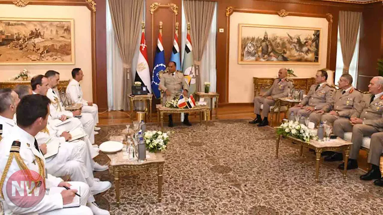 مباحثات عسكرية مصرية فرنسية لتعزيز أمن المنطقة