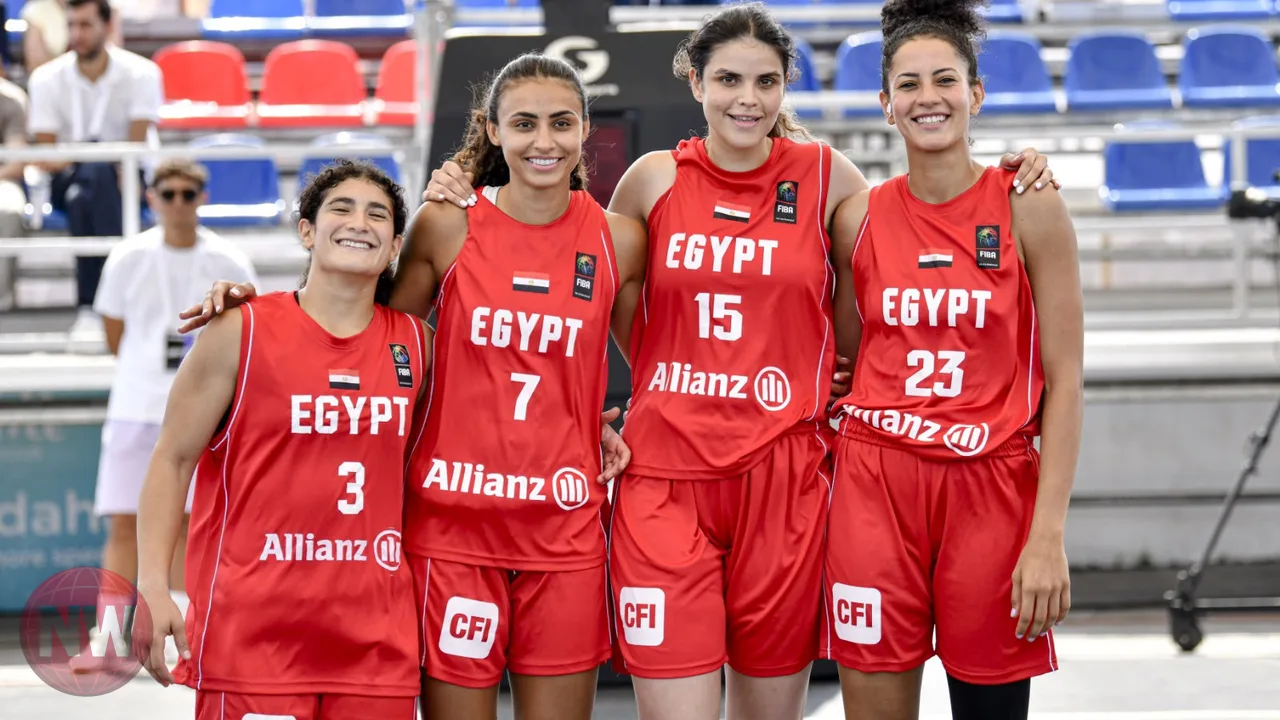 سيدات سلة مصر يهزمن ألمانيا في السلسلة العالمية