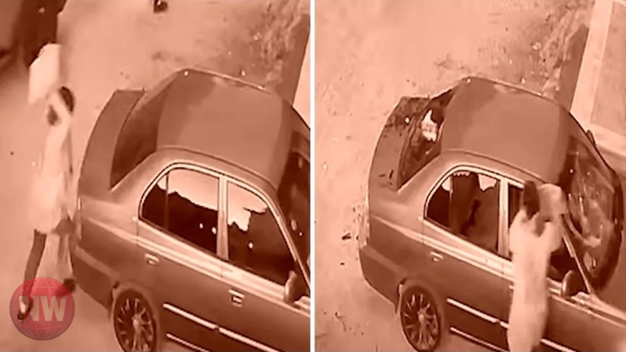 تحقيق أمني بشأن تحطيم سيدة لسيارة زوجها في واقعة متداولة