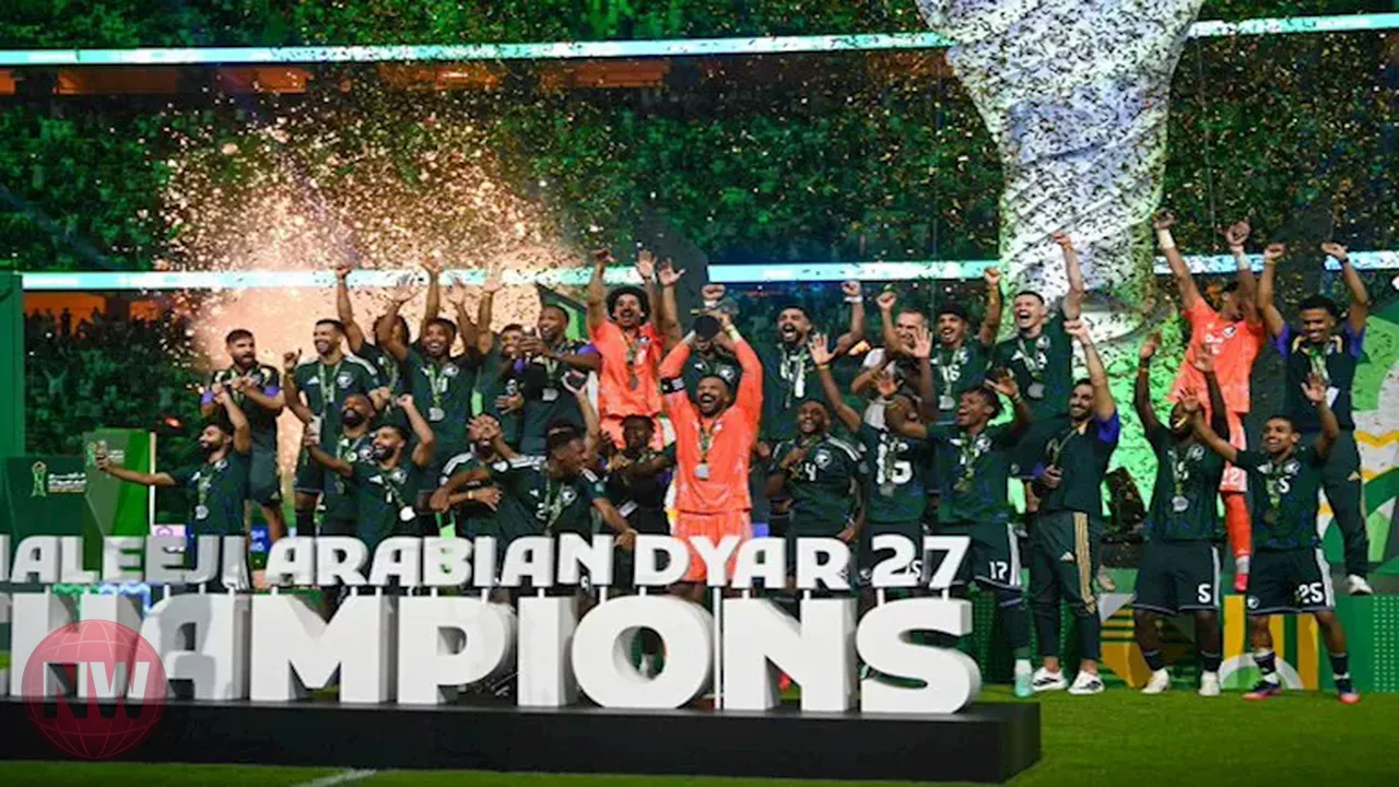 السعودية تتوج بلقب كأس الخليج العربي خليجي 27