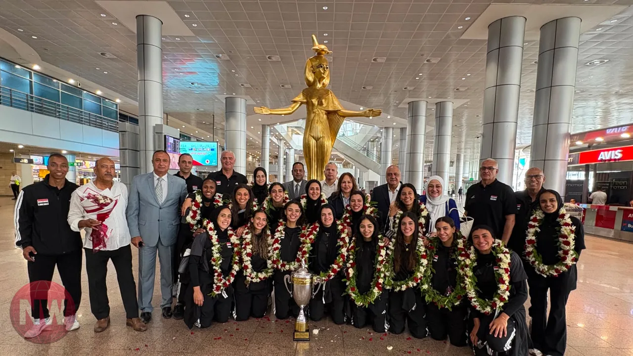 منتخب سيدات الطائرة يعود بلقب أفريقيا والتأهل للأولمبياد