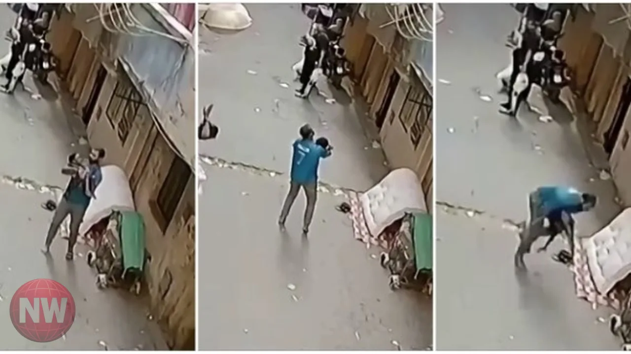 شاب ينقذ طفلًا من السقوط في منطقة أرض اللواء بالجيزة