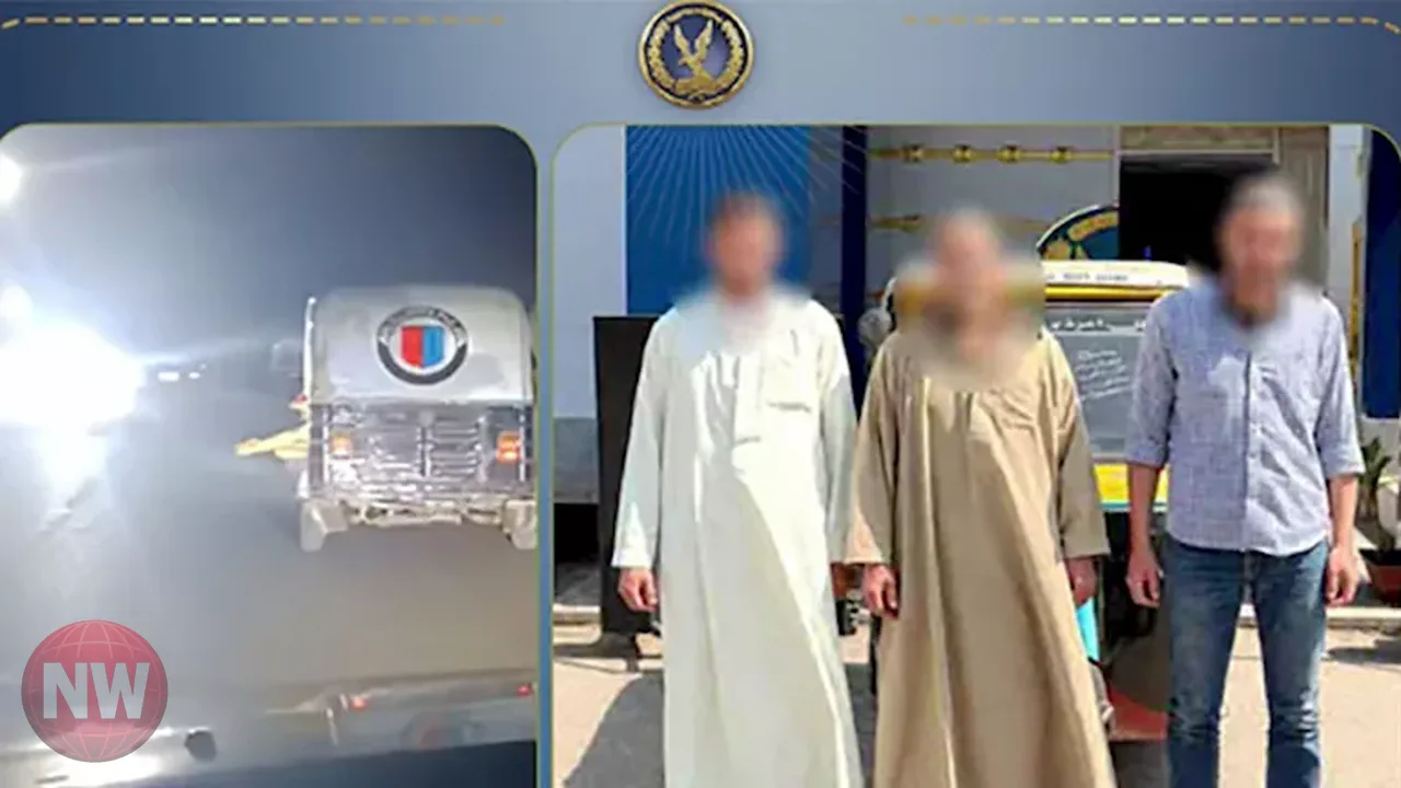 أمن الشرقية يضبط واقعة نقل ماشية مذبوحة بتوك توك