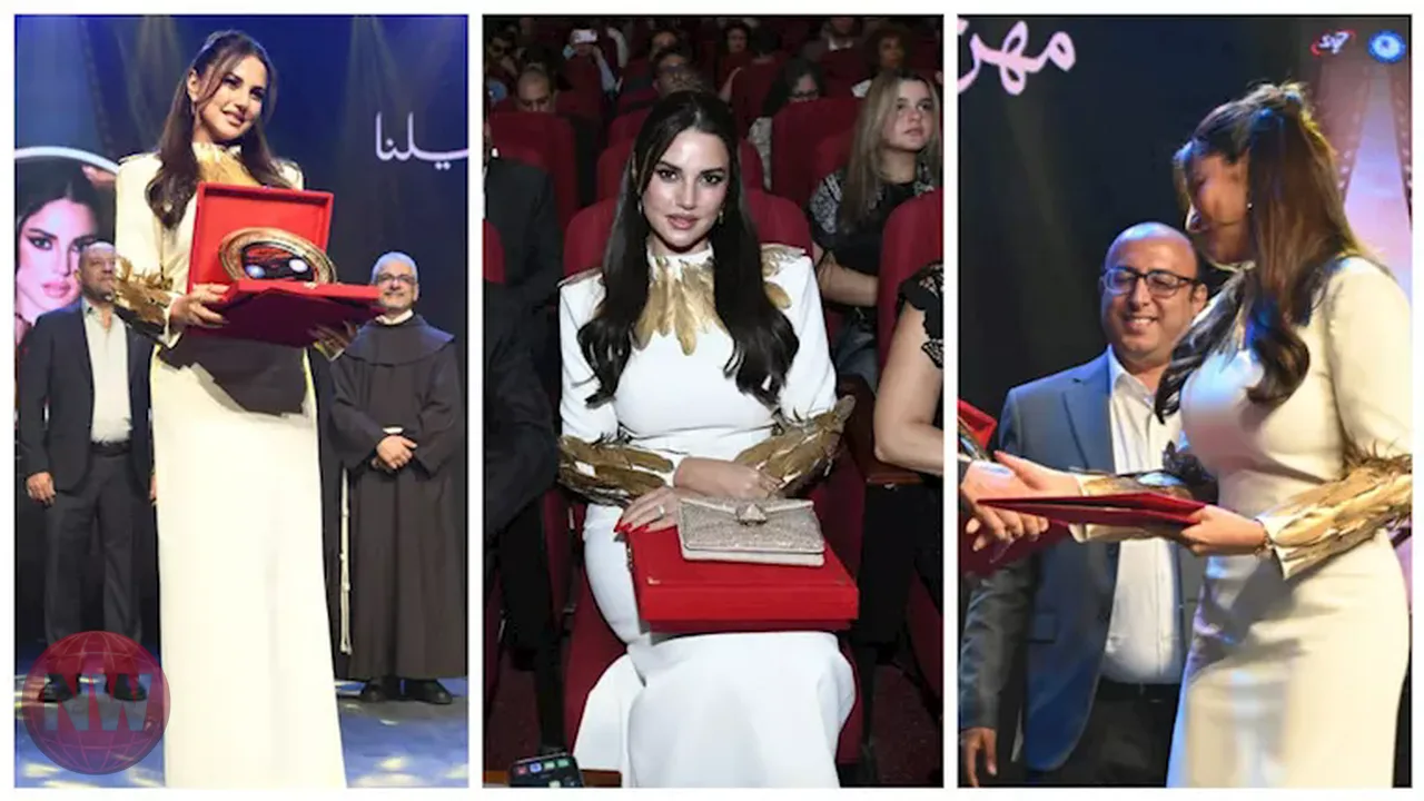 تكريم الفنانة درة في الدورة الثالثة لمهرجان جيلنا