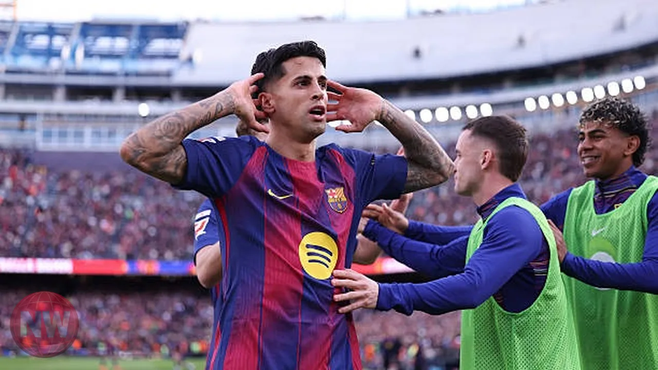 برشلونة يعلن رسمياً عودة جواو كانسيلو لصفوفه