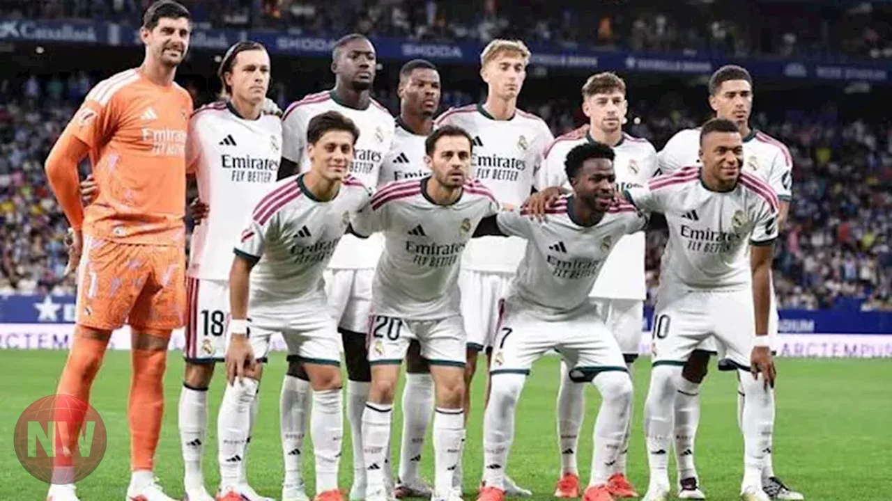 قائمة ريال مدريد لمواجهة رايو فاليكانو بالليغا