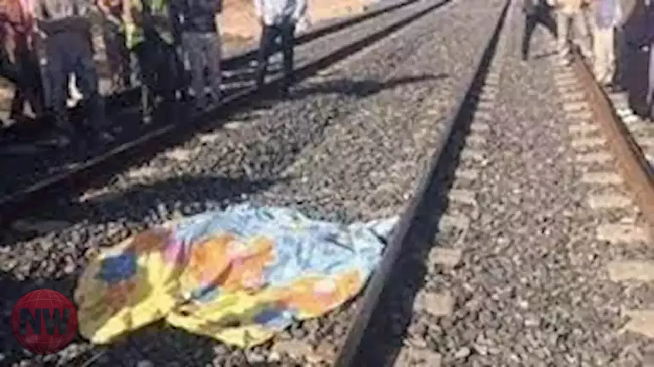 مصرع طالب في حادث قطار بمزلقان بركة السبع بالمنوفية