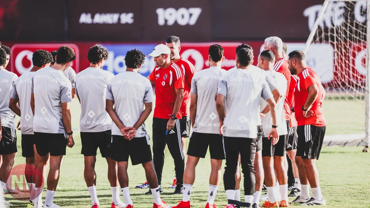 الأهلي ينهي تحضيراته لمواجهة أبوقير في الدوري