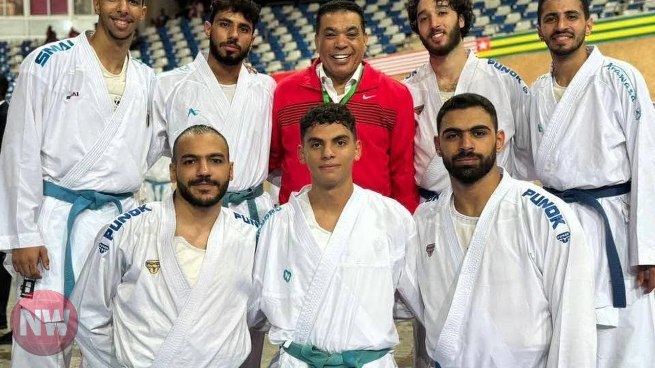 منتخب مصر للكاراتيه يتصدر بطولة أفريقيا بالجزائر
