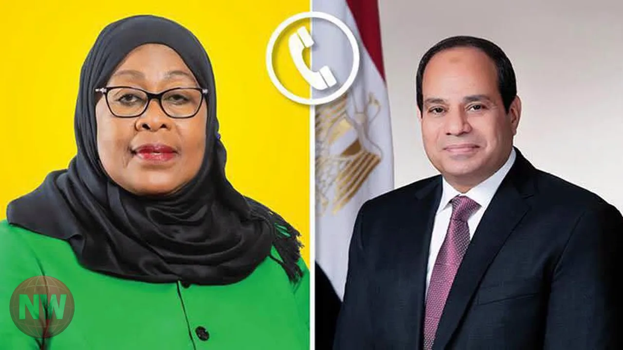 السيسي يعزي رئيسة تنزانيا ويؤكد دعم مسيرة التنمية