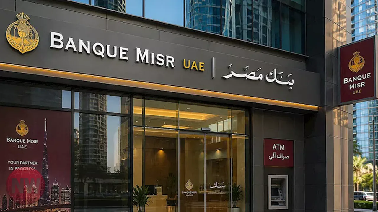 المركزي الإماراتي والمصري: استمرار أعمال فروع بنك مصر