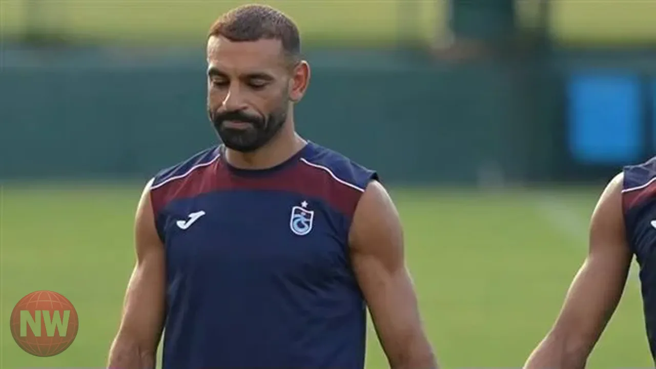 محمد صلاح يشارك في تدريبات طرابزون سبور التركي