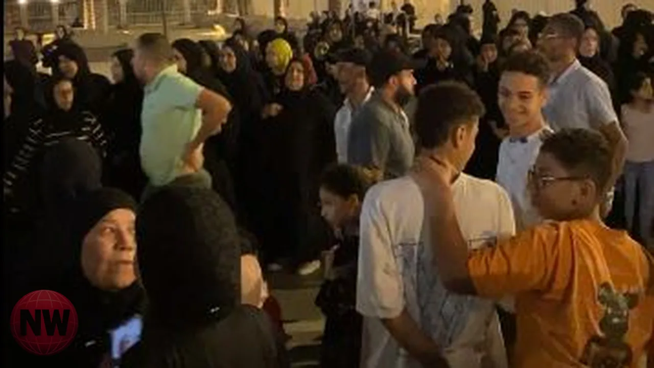 تشييع جثمان فتاة المعادي من مسجد عمرو بن العاص