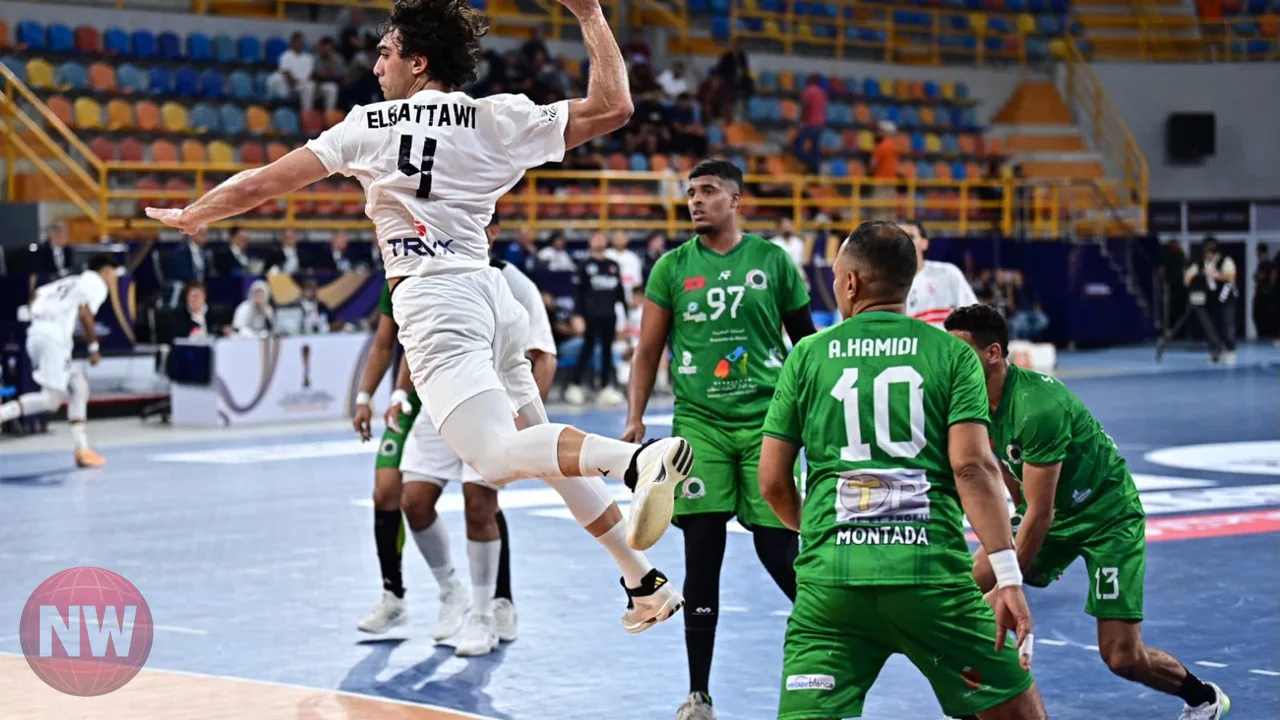 الزمالك يتخطى درب السلطان في مونديال اليد