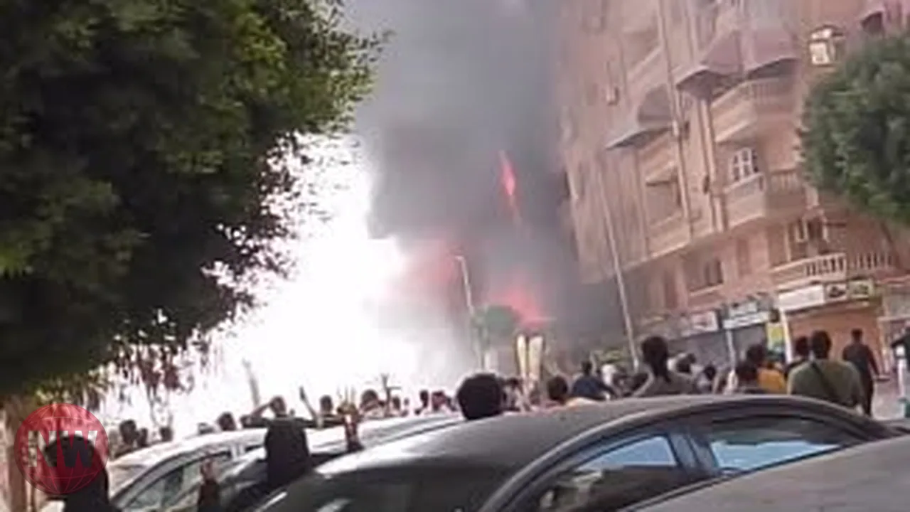 إخلاء عقار سكني بحدائق الأهرام إثر اندلاع حريق