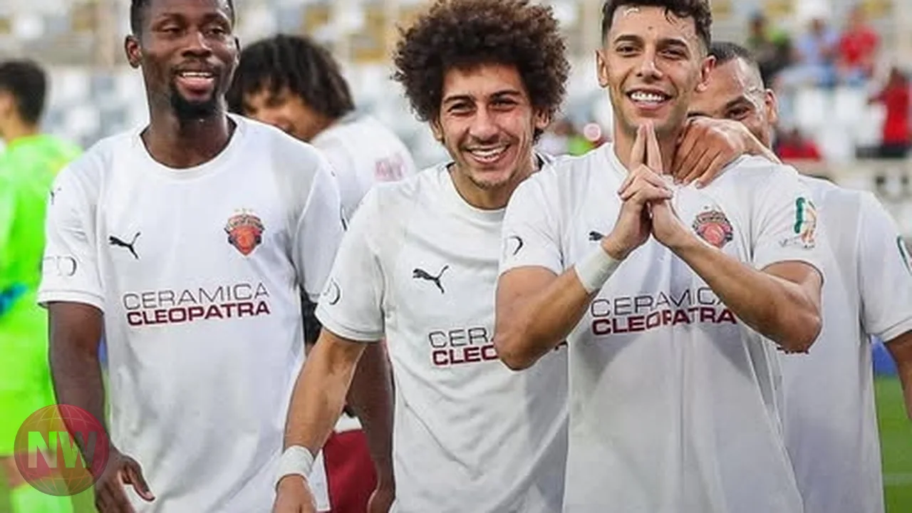سيراميكا كليوباترا يتجاوز مودرن سبورت بثنائية نظيفة